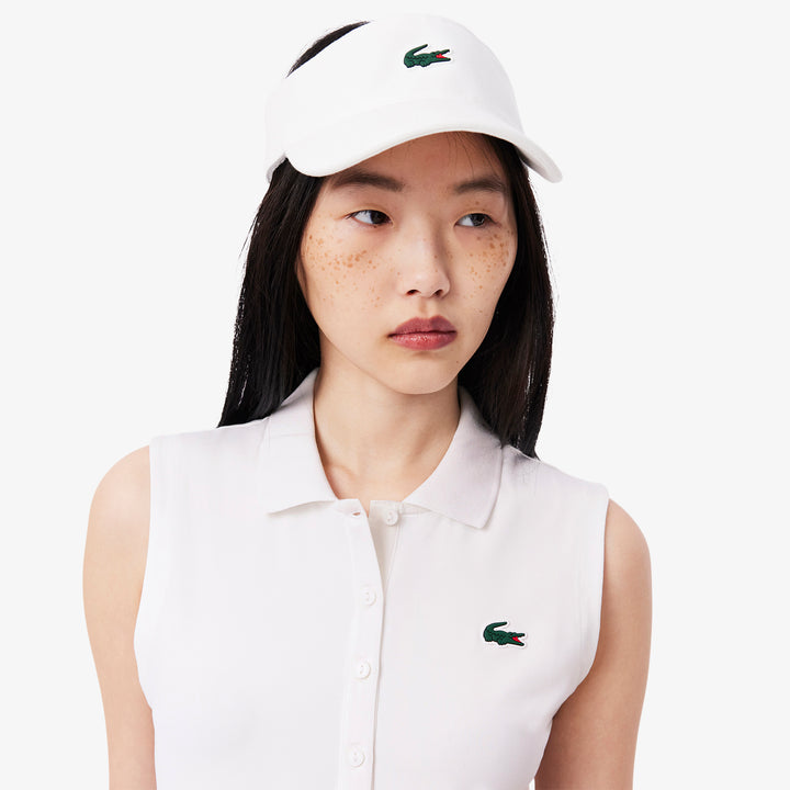 Lacoste Women's Slim Fit UV Protect Stretch Golf Polo