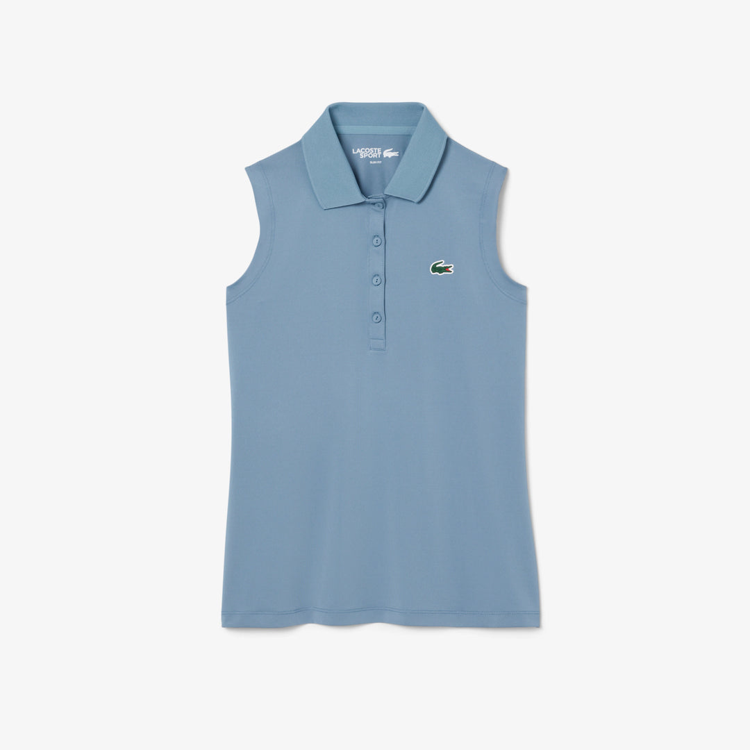 Lacoste Women's Slim Fit UV Protect Stretch Golf Polo