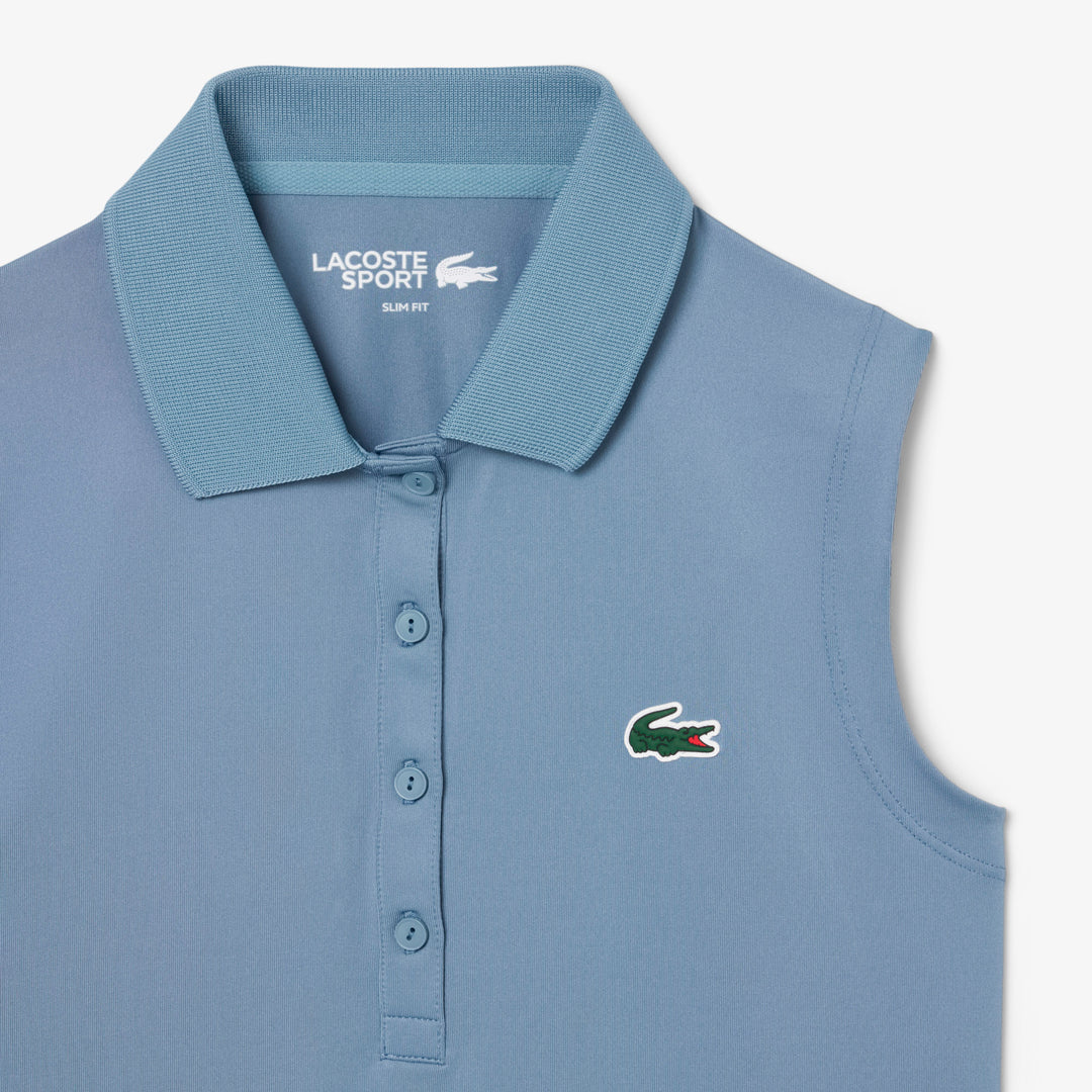 Lacoste Women's Slim Fit UV Protect Stretch Golf Polo