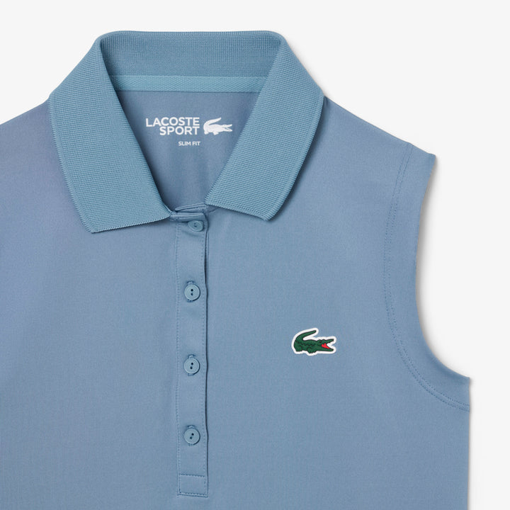 Lacoste Women's Slim Fit UV Protect Stretch Golf Polo