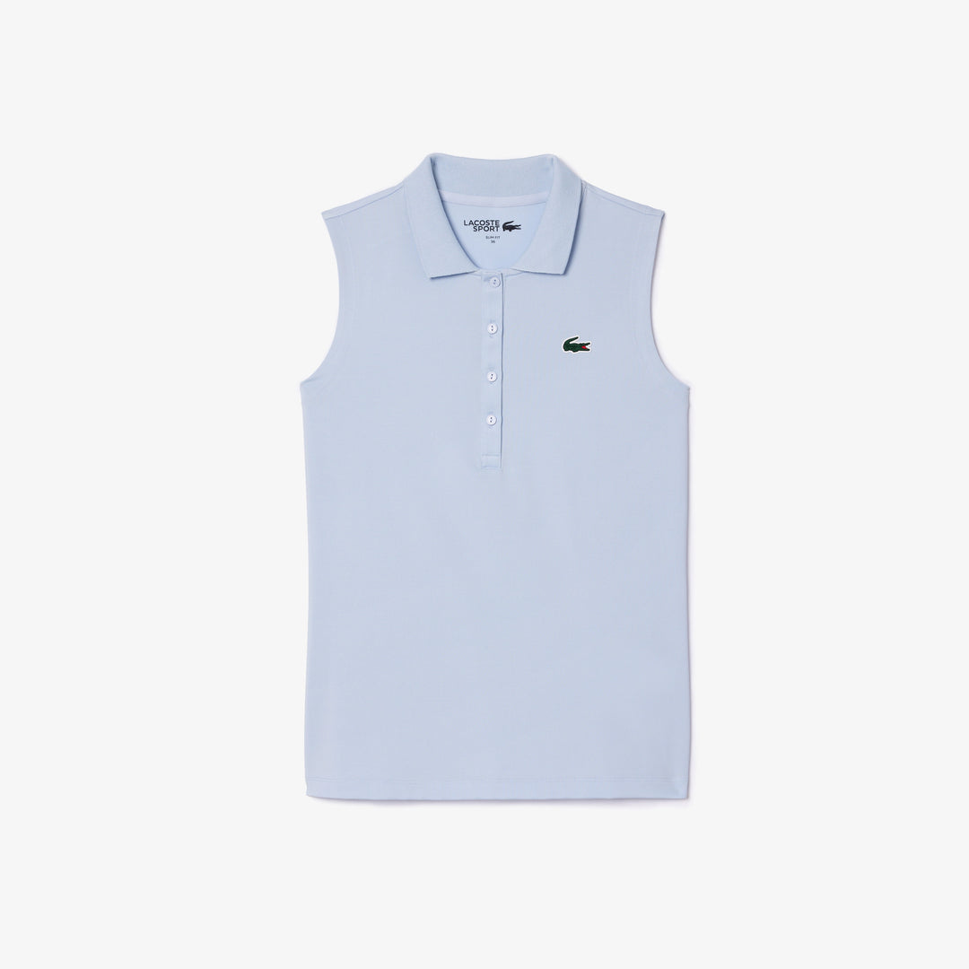 Lacoste Women's Slim Fit UV Protect Stretch Golf Polo