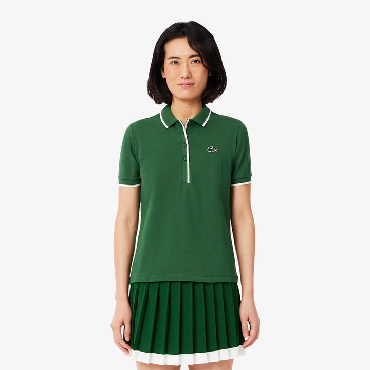 Lacoste Women's Regular Fit Tennis Heat Regulating Polo
