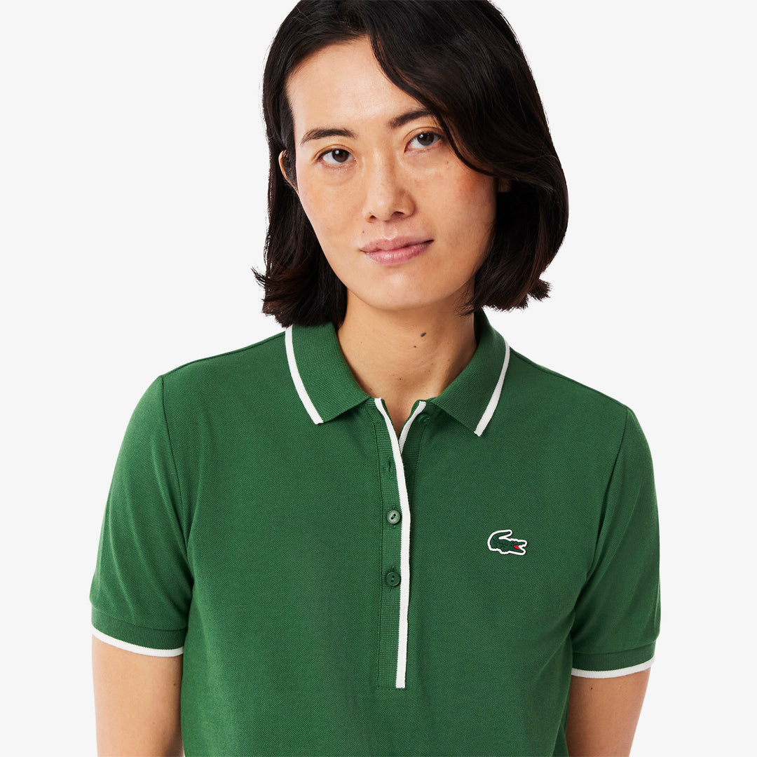 Lacoste Women's Regular Fit Tennis Heat Regulating Polo