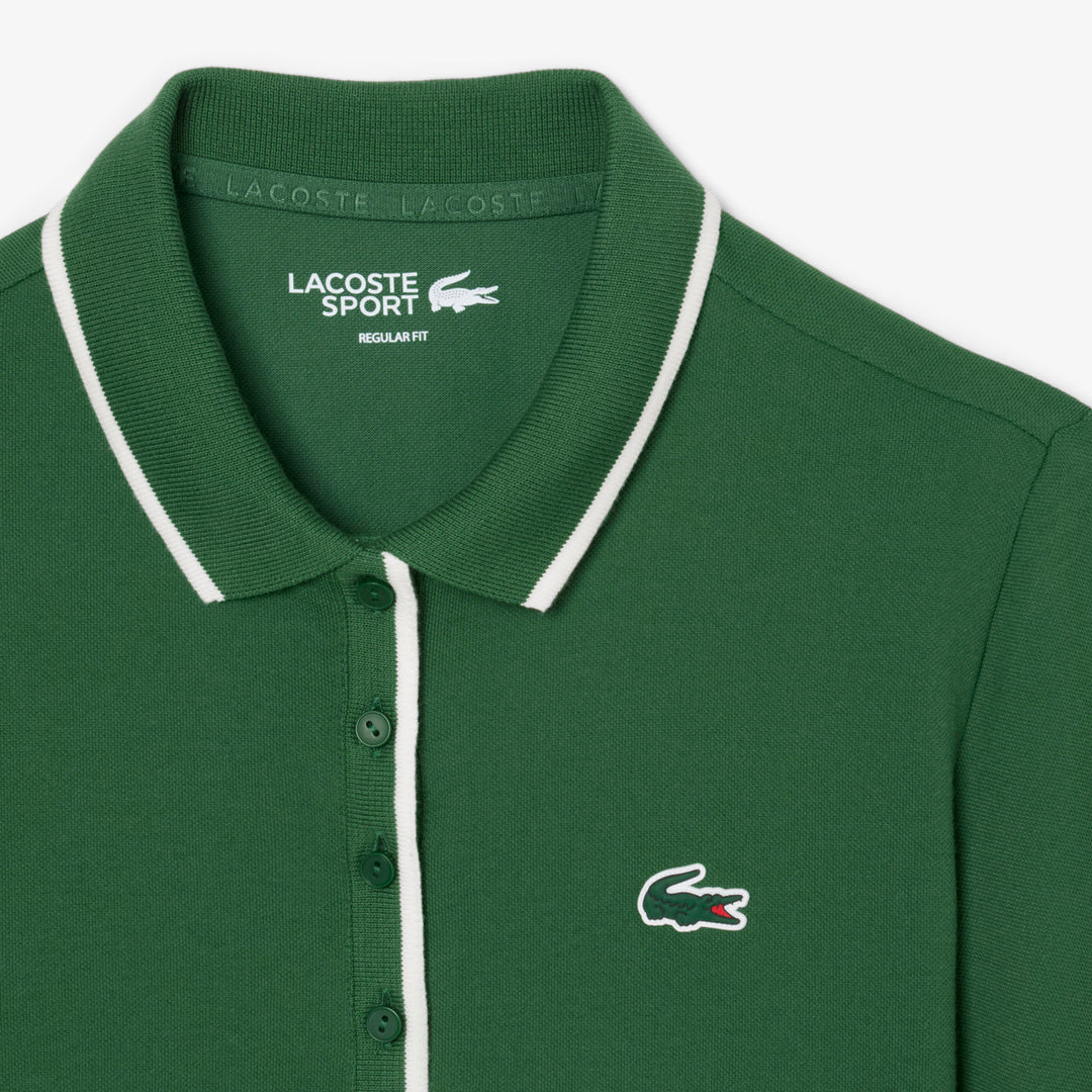 Lacoste Women's Regular Fit Tennis Heat Regulating Polo