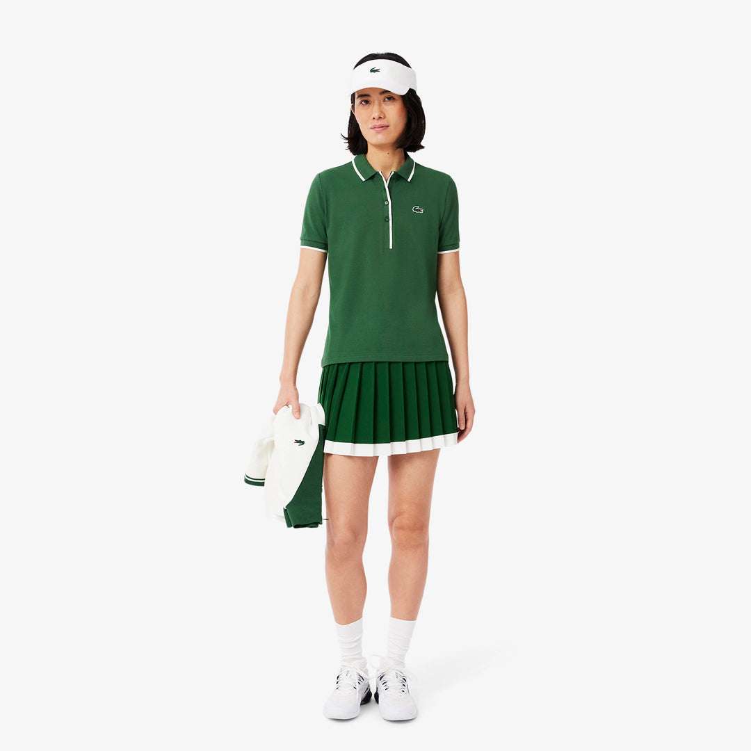 Lacoste Women's Regular Fit Tennis Heat Regulating Polo