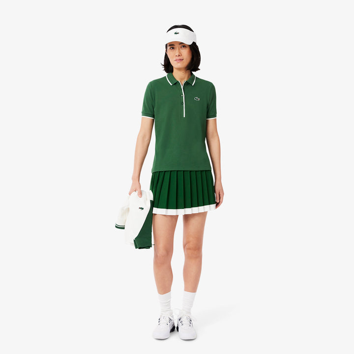 Lacoste Women's Regular Fit Tennis Heat Regulating Polo