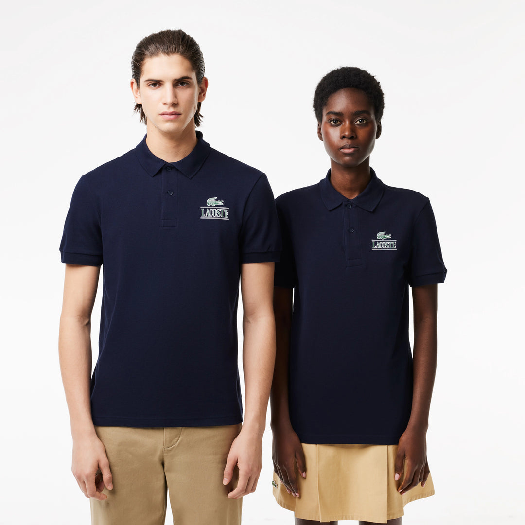 Lacoste Unisex Regular Fit Stretch Mini Piqué Polo