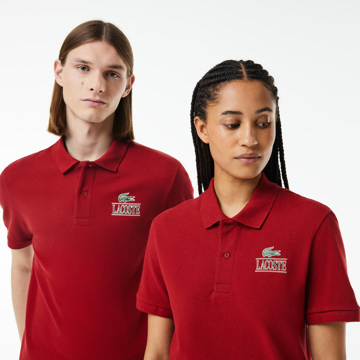 Lacoste Unisex Regular Fit Stretch Mini Piqué Polo