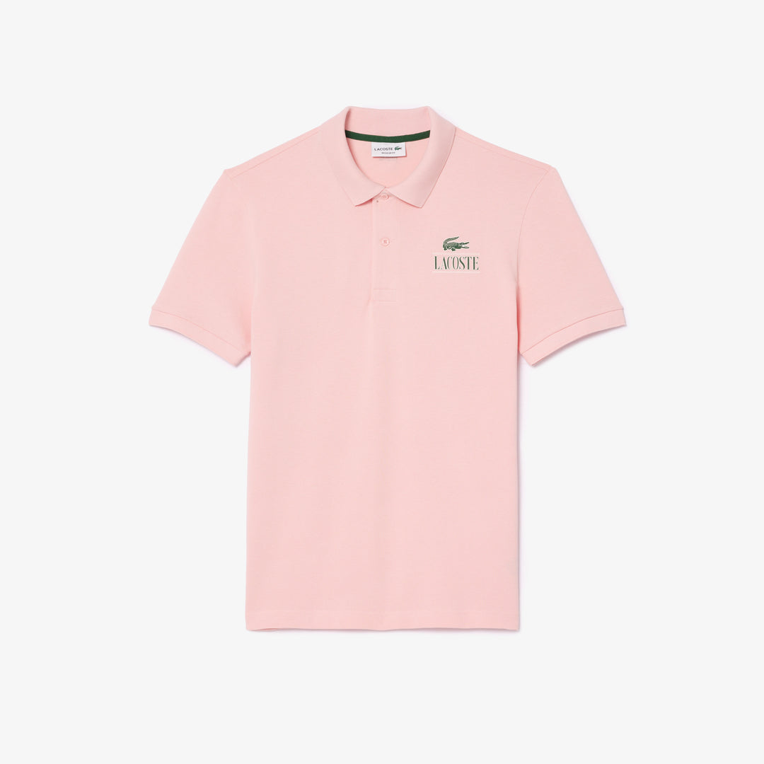 Lacoste Unisex Regular Fit Stretch Mini Piqué Polo