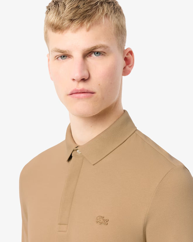 Lacoste Men's Regular Fit Paris Stretch Piqué Polo