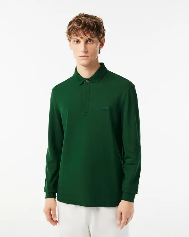 Lacoste Men's Regular Fit Paris Stretch Piqué Polo