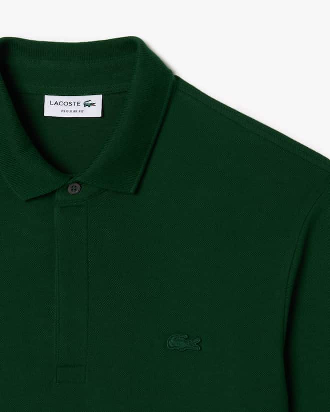 Lacoste Men's Regular Fit Paris Stretch Piqué Polo
