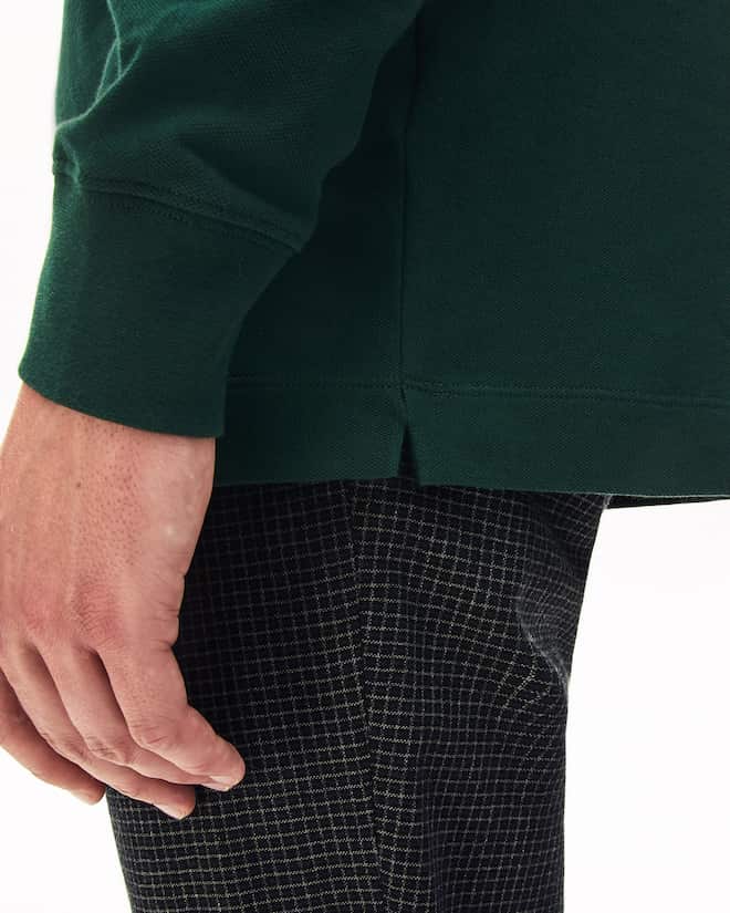 Lacoste Men's Regular Fit Paris Stretch Piqué Polo