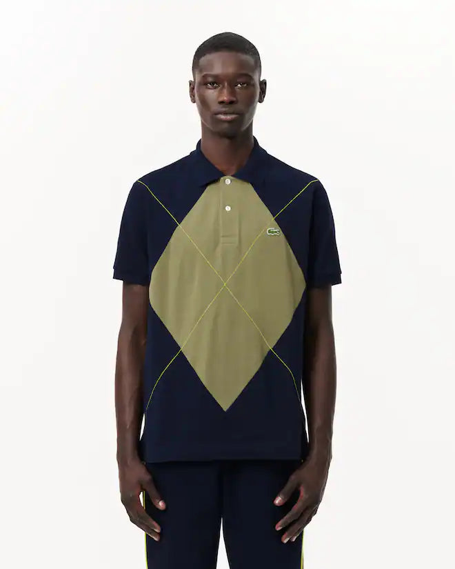 Lacoste Men's Classic Fit L.12.12 Argyle Polo