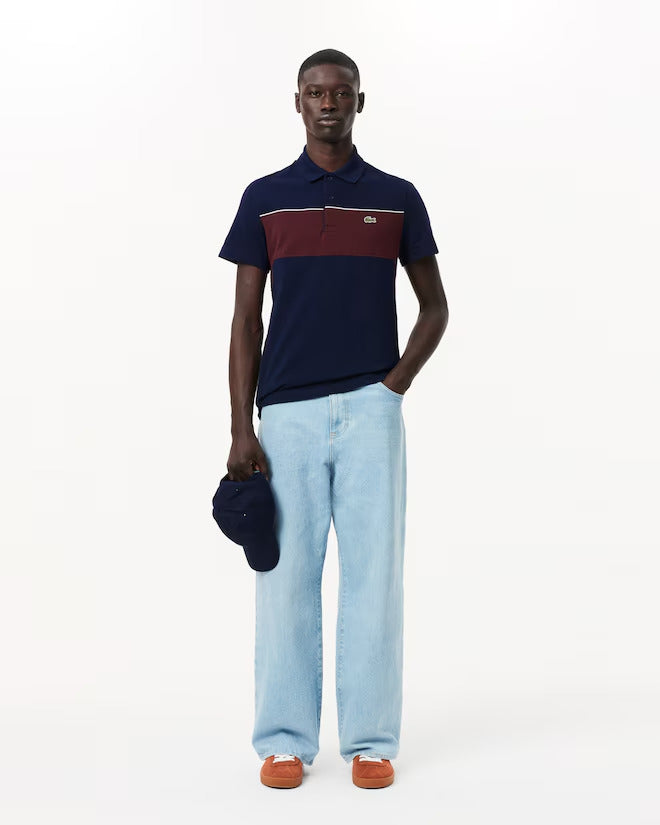 Lacoste Men's Regular Fit L.12.12 Colorblock Polo