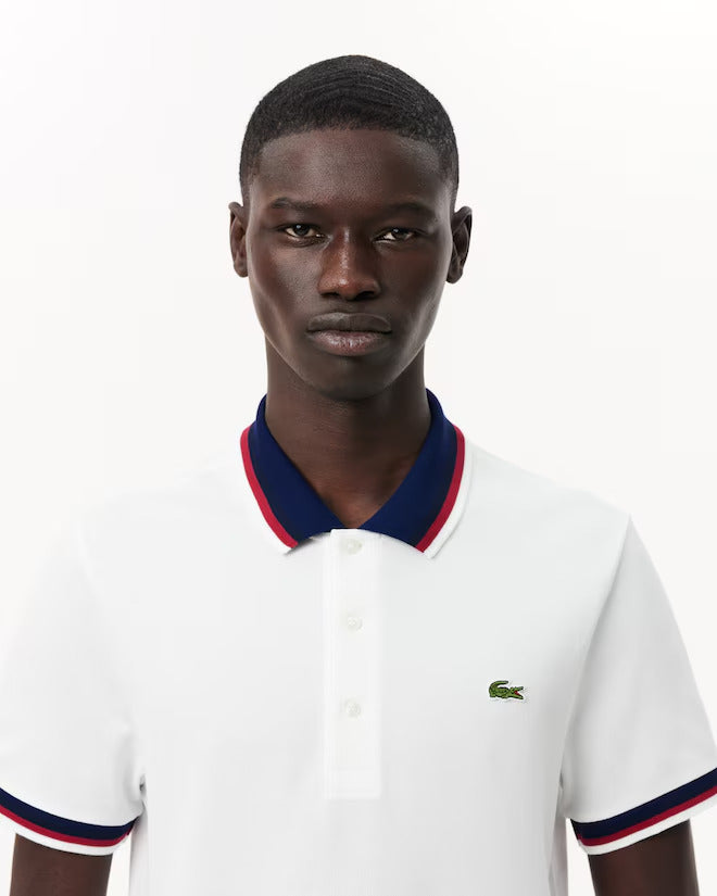 Lacoste Men's Regular Fit Stretch Mini Piqué Polo
