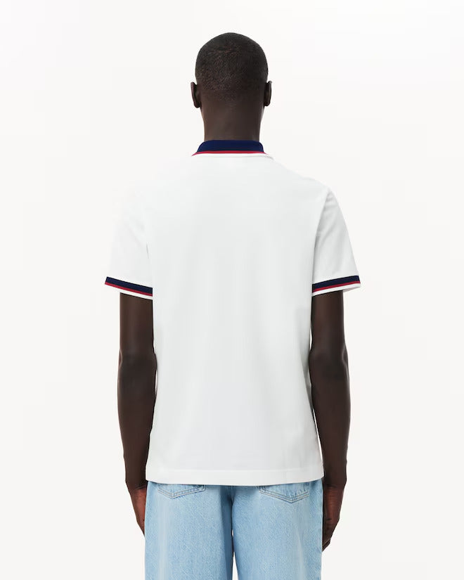 Lacoste Men's Regular Fit Stretch Mini Piqué Polo