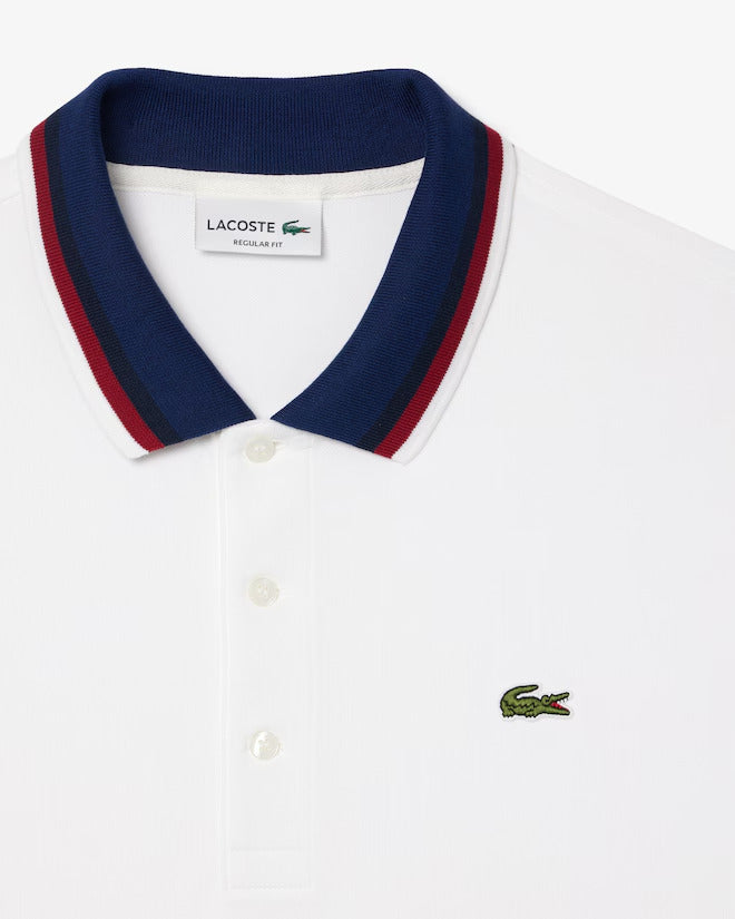 Lacoste Men's Regular Fit Stretch Mini Piqué Polo