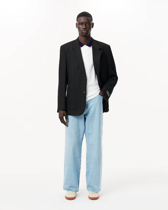 Lacoste Men's Regular Fit Stretch Mini Piqué Polo