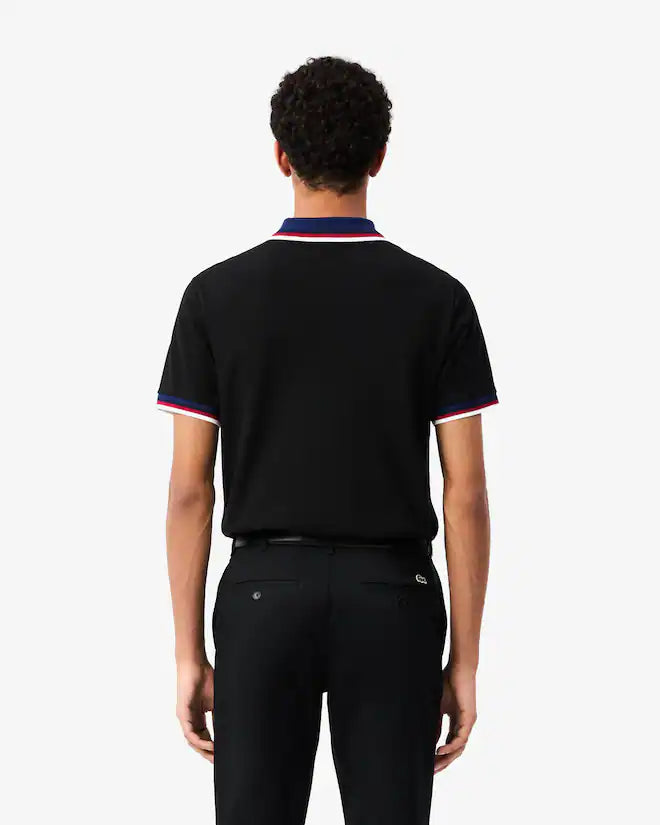 Lacoste Men's Regular Fit Stretch Mini Piqué Polo