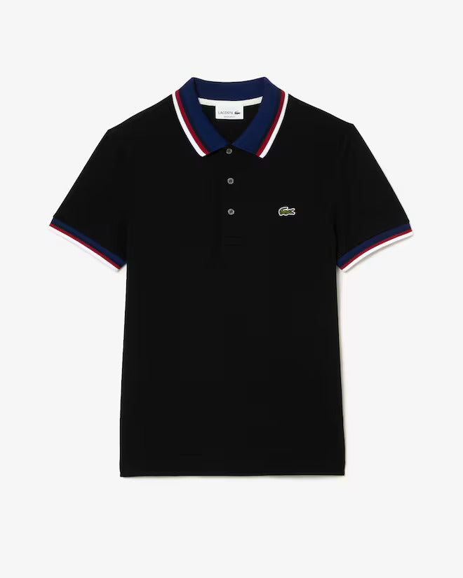 Lacoste Men's Regular Fit Stretch Mini Piqué Polo