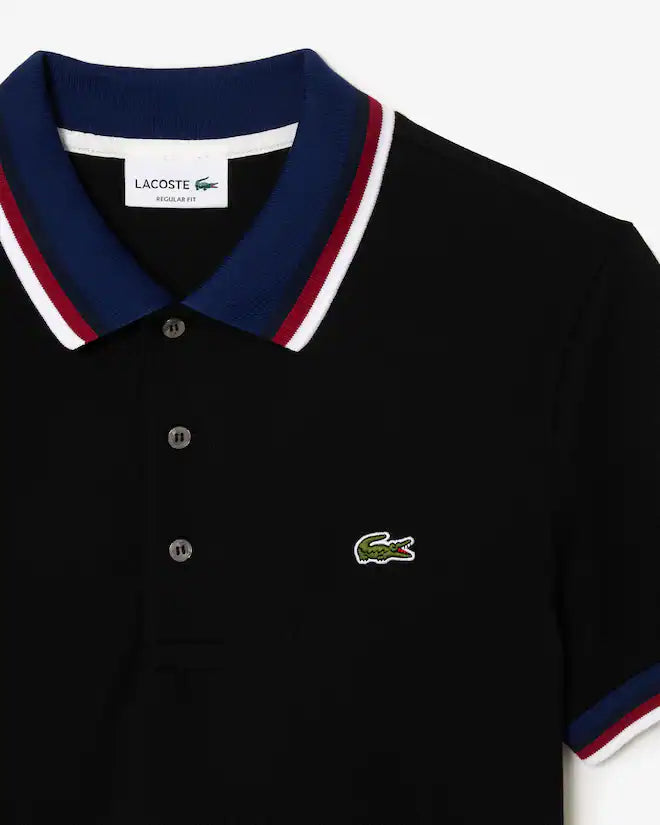 Lacoste Men's Regular Fit Stretch Mini Piqué Polo