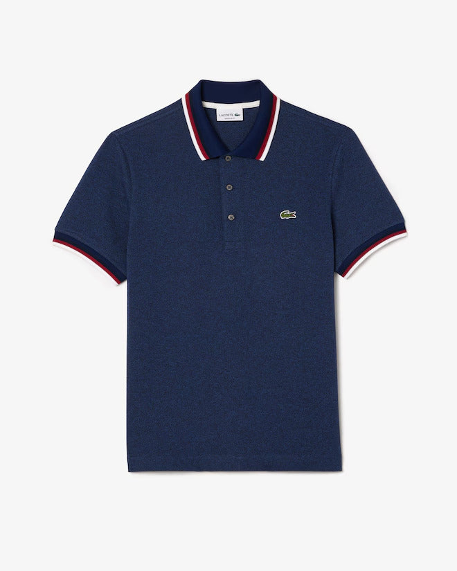 Lacoste Men's Regular Fit Stretch Mini Piqué Polo