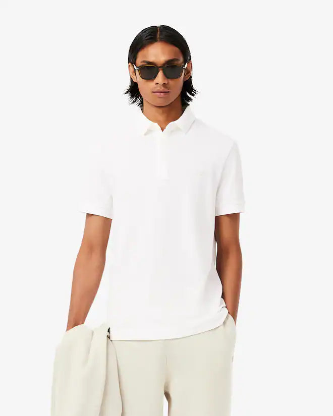 Lacoste Men's Regular Fit Paris Stretch Piqué Polo