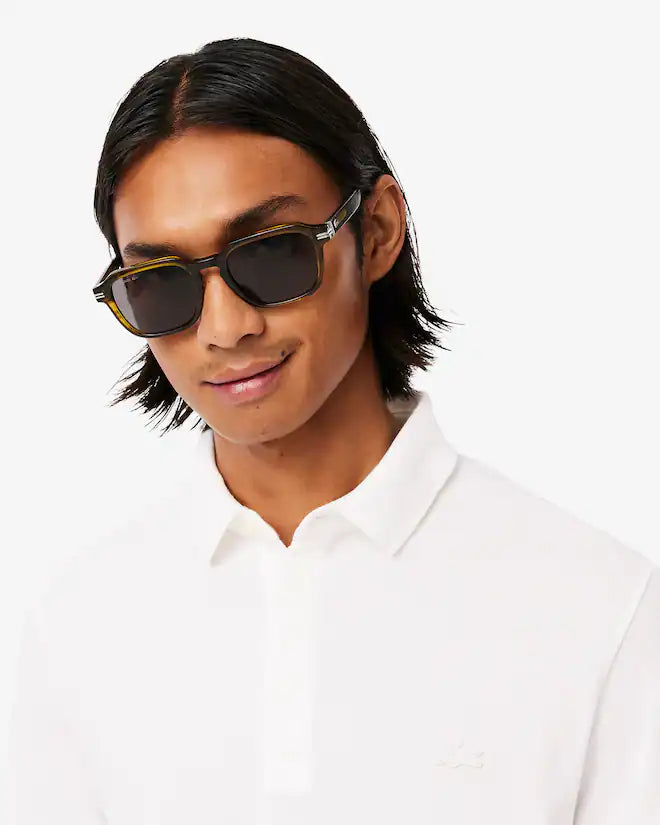 Lacoste Men's Regular Fit Paris Stretch Piqué Polo