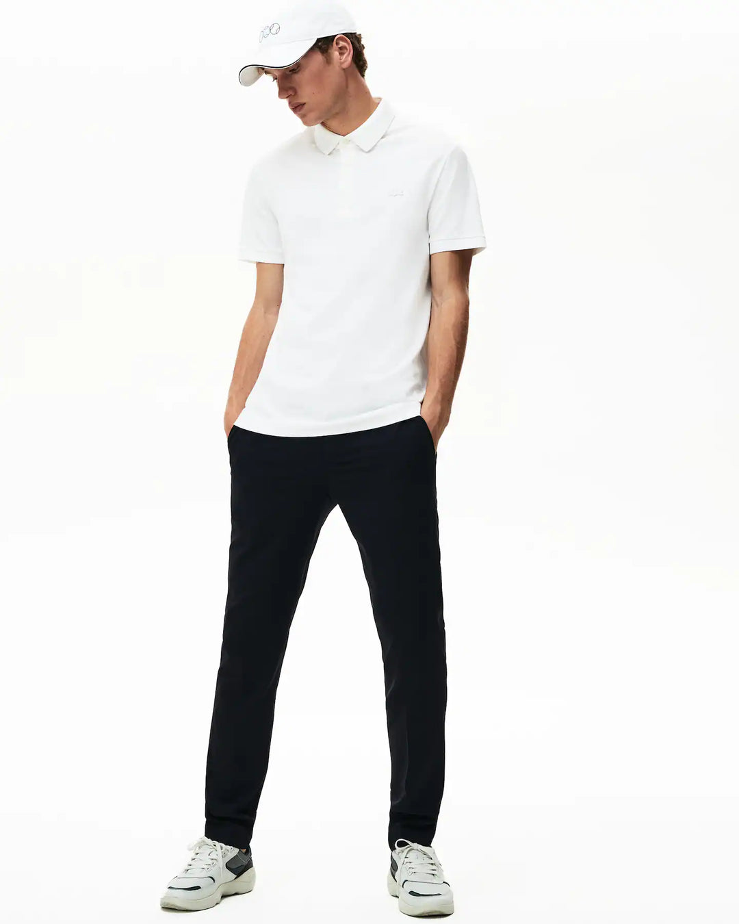 Lacoste Men's Regular Fit Paris Stretch Piqué Polo