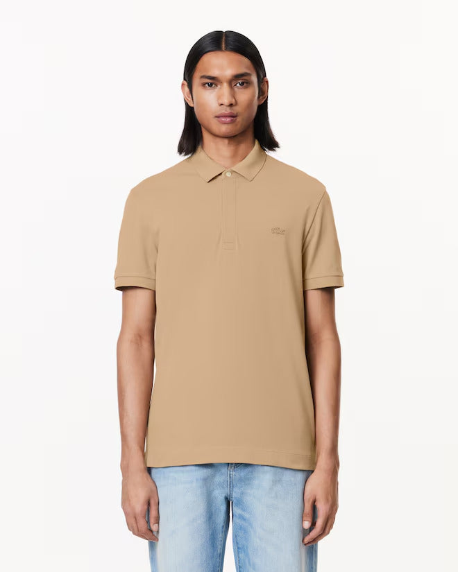 Lacoste Men's Regular Fit Paris Stretch Piqué Polo