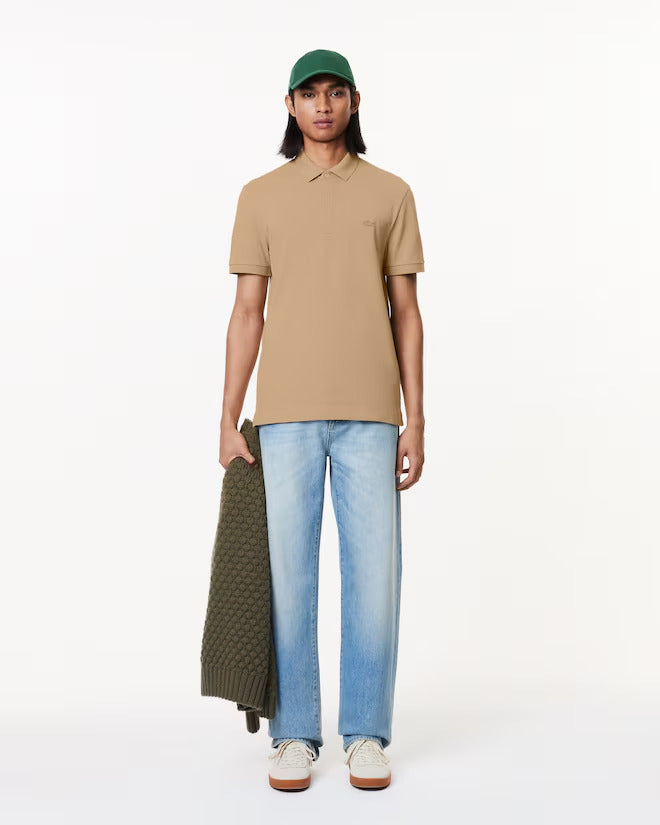 Lacoste Men's Regular Fit Paris Stretch Piqué Polo