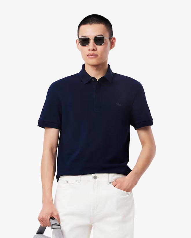 Lacoste Men's Regular Fit Paris Stretch Piqué Polo