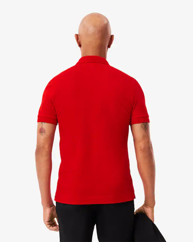Lacoste Men's Regular Fit Paris Stretch Piqué Polo