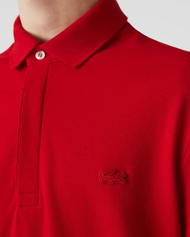 Lacoste Men's Regular Fit Paris Stretch Piqué Polo