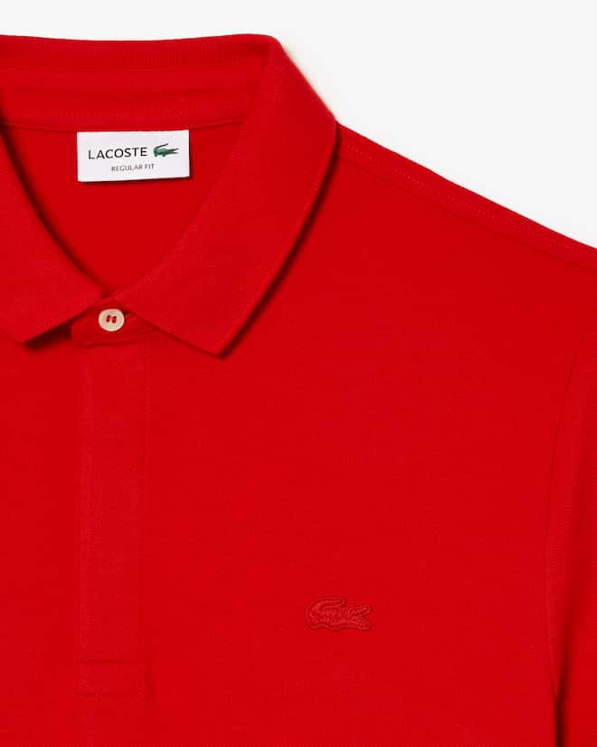 Lacoste Men's Regular Fit Paris Stretch Piqué Polo