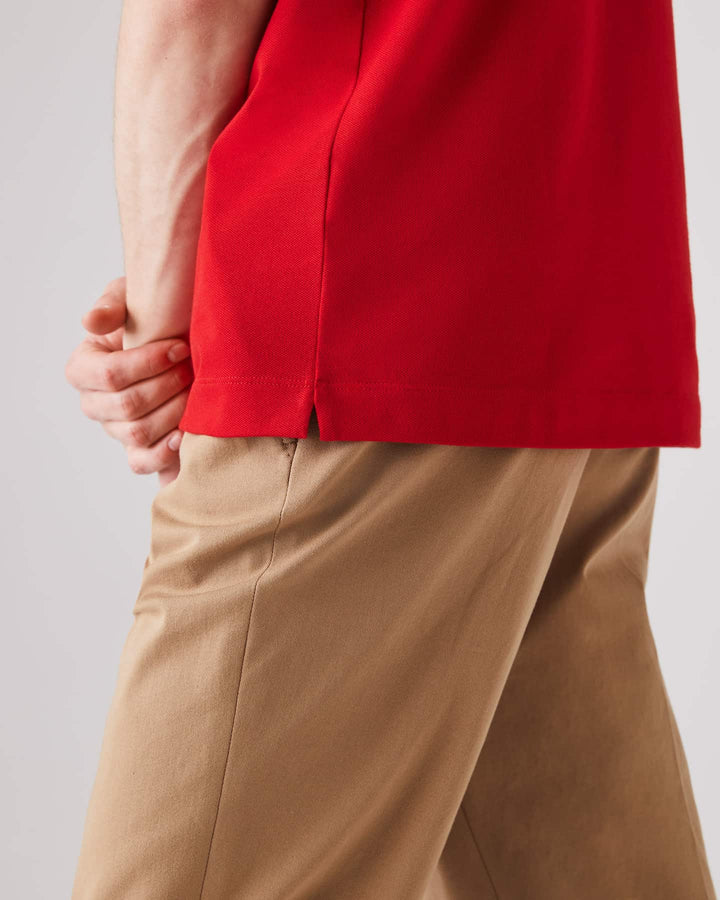 Lacoste Men's Regular Fit Paris Stretch Piqué Polo