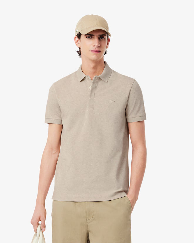 Lacoste Men's Regular Fit Paris Stretch Piqué Polo