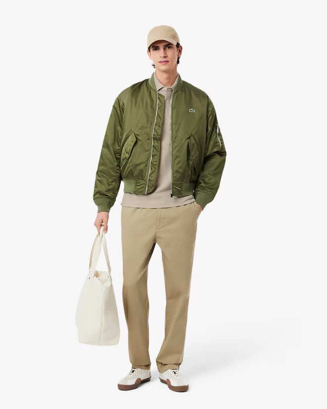 Lacoste Men's Regular Fit Paris Stretch Piqué Polo