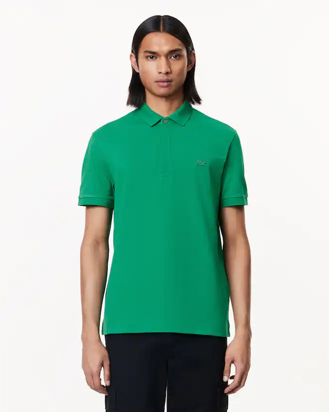 Lacoste Men's Regular Fit Paris Stretch Piqué Polo