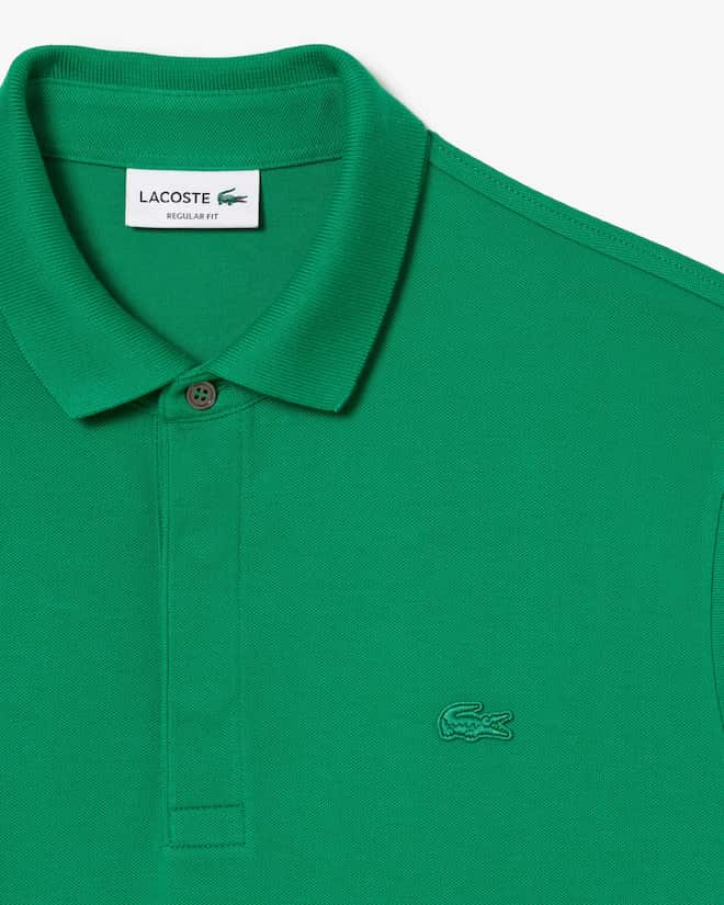 Lacoste Men's Regular Fit Paris Stretch Piqué Polo