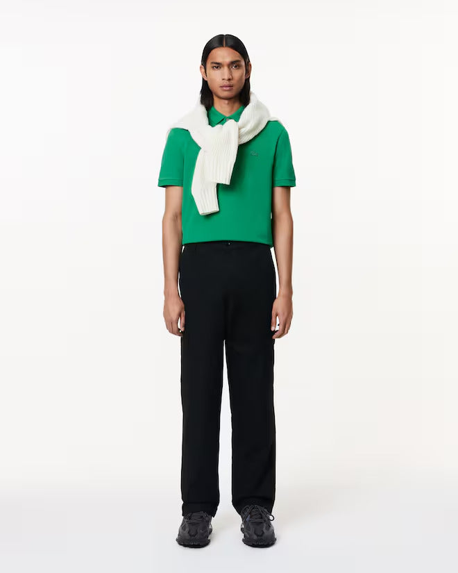 Lacoste Men's Regular Fit Paris Stretch Piqué Polo