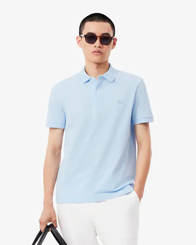 Lacoste Men's Regular Fit Paris Stretch Piqué Polo
