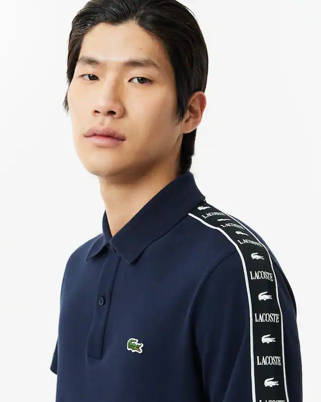 Lacoste Men's Regular Fit Stretch Mini Piqué Polo