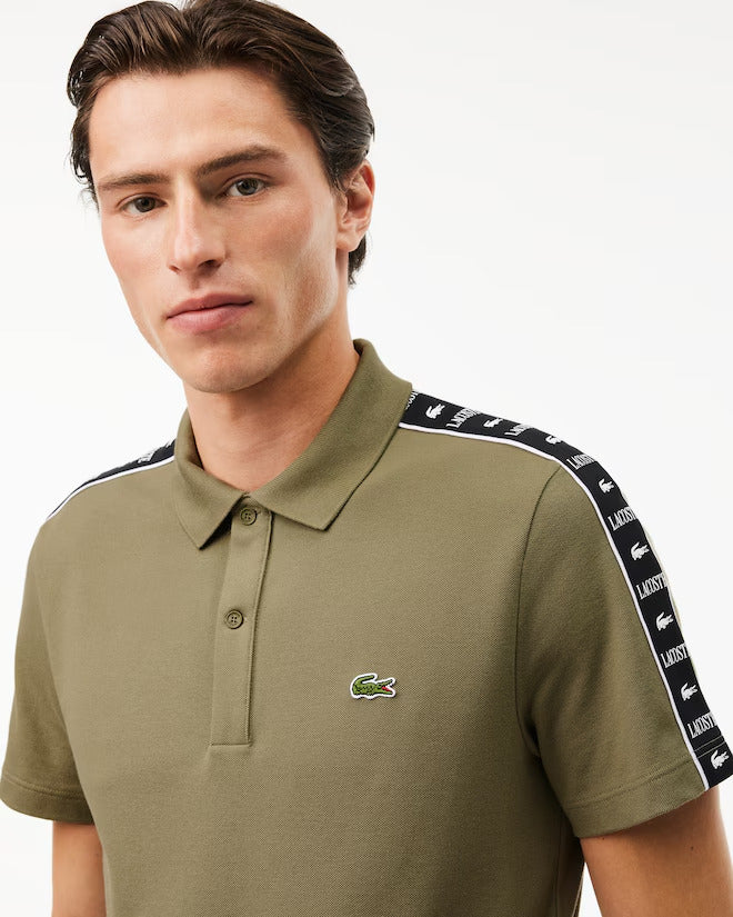 Lacoste Men's Regular Fit Stretch Mini Piqué Polo
