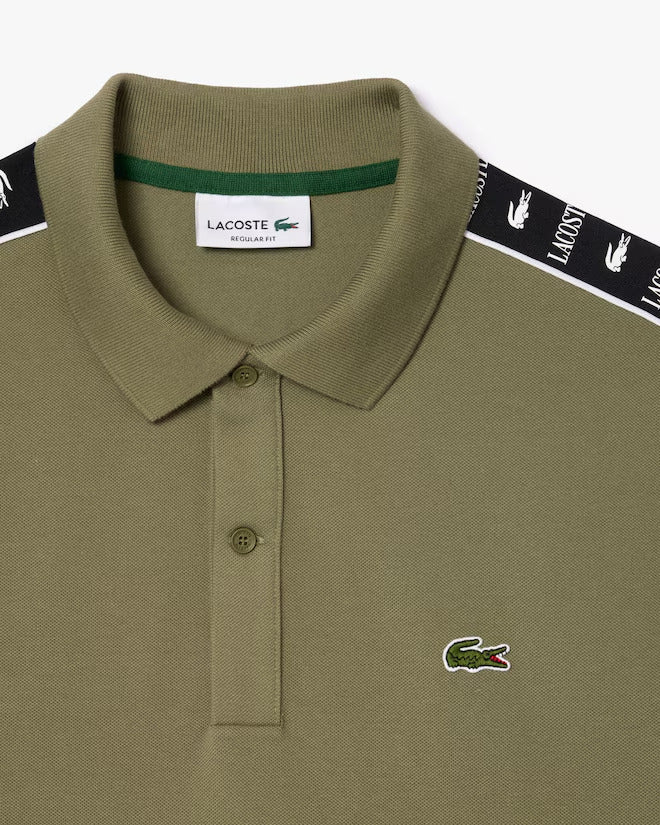 Lacoste Men's Regular Fit Stretch Mini Piqué Polo