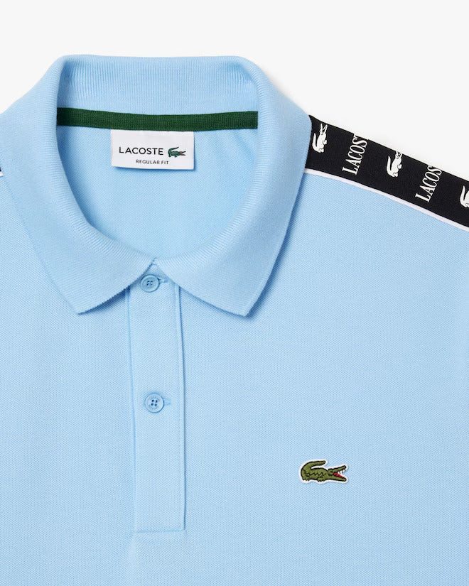 Lacoste Men's Regular Fit Stretch Mini Piqué Polo