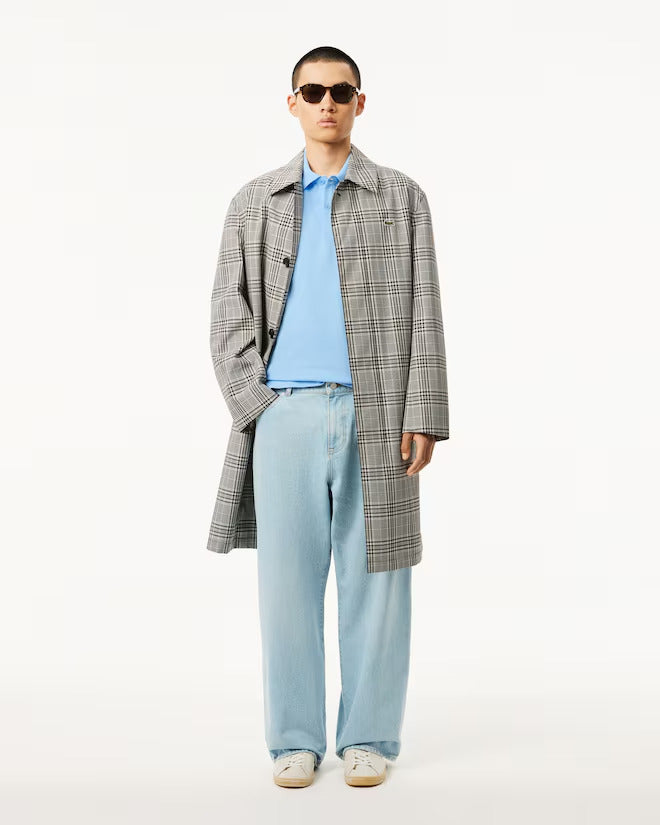 Lacoste Men's Regular Fit Stretch Mini Piqué Polo