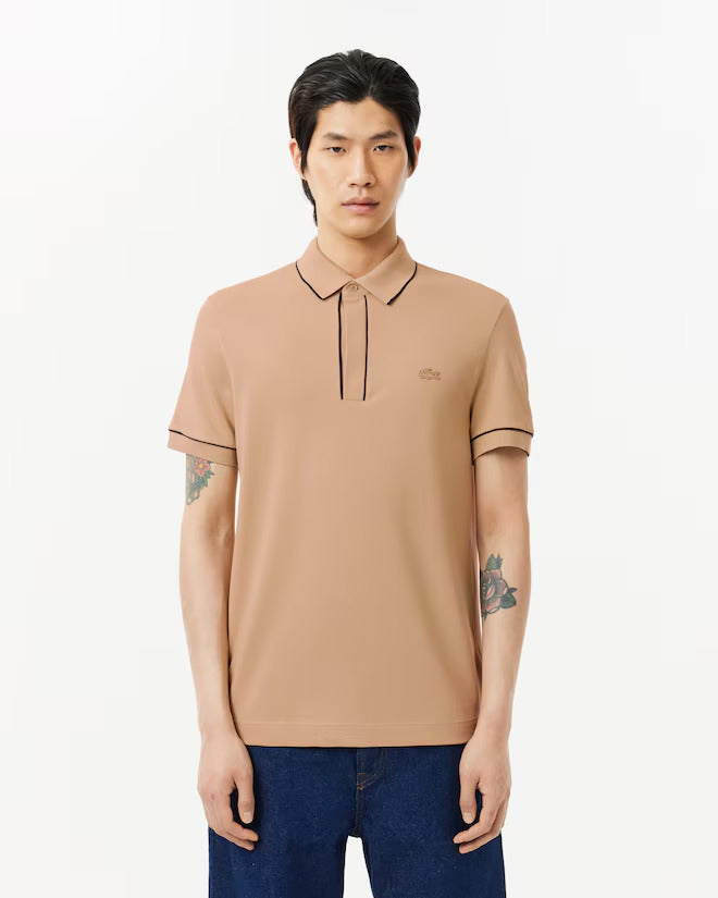 Lacoste Men's Regular Fit Paris Stretch Piqué Polo