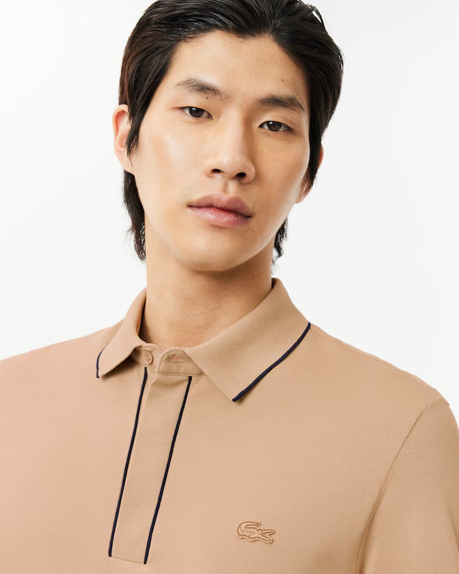 Lacoste Men's Regular Fit Paris Stretch Piqué Polo